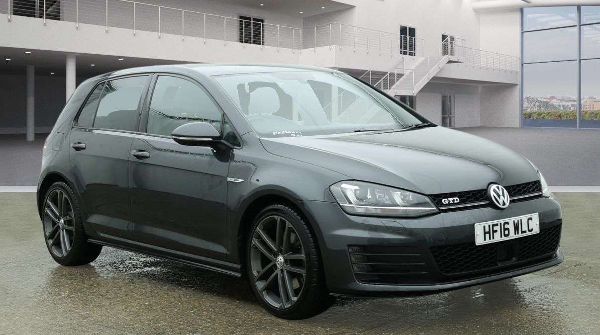 A 2016 VOLKSWAGEN GOLF 2.0 TDI BlueMotion Tech GTD Hatchback 5dr Diesel Manual Euro 6 (s/s) (184 p A 2016 VOLKSWAGEN GOLF 2.0 TDI BlueMotion Tech GTD Hatchback 5dr Diesel Manual Euro 6 (s/s) (184 p