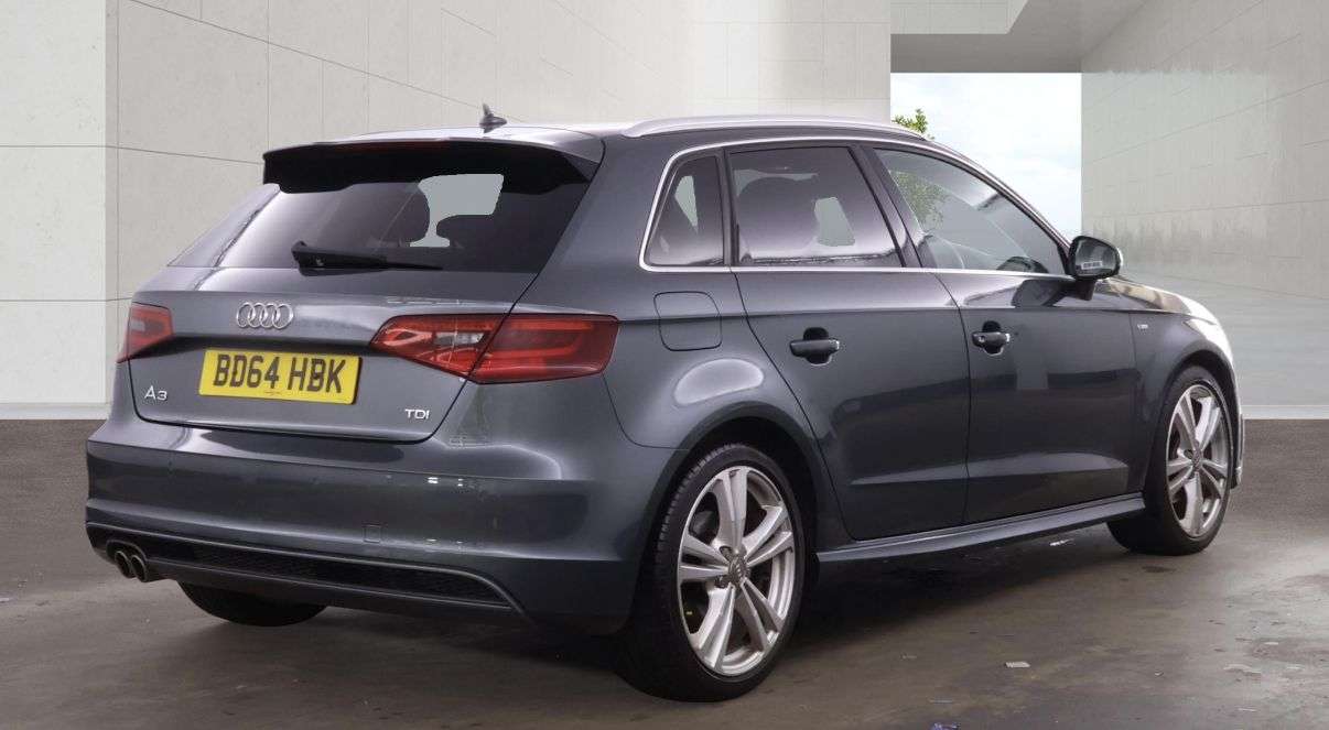 A 2014 AUDI A3 2.0 TDI S line Sportback 5dr Diesel Manual Euro 6 (s/s) (150 ps) GREAT SERV A 2014 AUDI A3 2.0 TDI S line Sportback 5dr Diesel Manual Euro 6 (s/s) (150 ps) GREAT SERV
