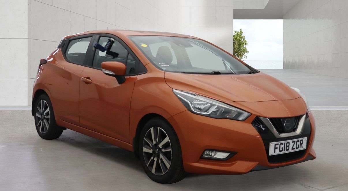 A 2018 NISSAN MICRA 0.9 IG-T Acenta Hatchback 5dr Petrol Manual Euro 6 (s/s) (90 ps) GREAT SERV A 2018 NISSAN MICRA 0.9 IG-T Acenta Hatchback 5dr Petrol Manual Euro 6 (s/s) (90 ps) GREAT SERV