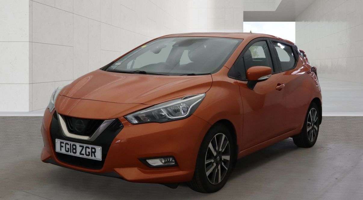 A 2018 NISSAN MICRA 0.9 IG-T Acenta Hatchback 5dr Petrol Manual Euro 6 (s/s) (90 ps) GREAT SERV A 2018 NISSAN MICRA 0.9 IG-T Acenta Hatchback 5dr Petrol Manual Euro 6 (s/s) (90 ps) GREAT SERV