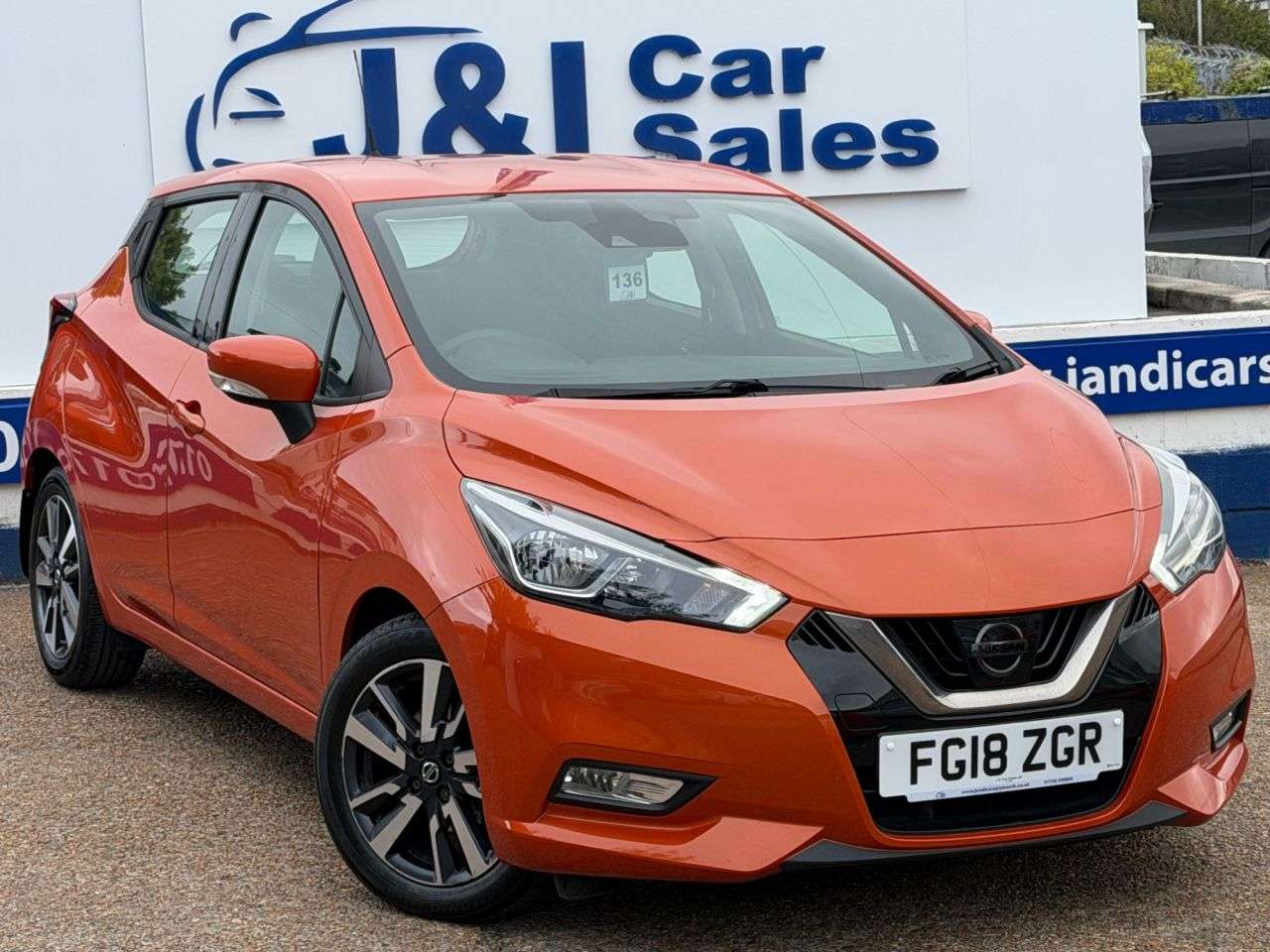 A 2018 NISSAN MICRA 0.9 IG-T Acenta Hatchback 5dr Petrol Manual Euro 6 (s/s) (90 ps) GREAT SERV A 2018 NISSAN MICRA 0.9 IG-T Acenta Hatchback 5dr Petrol Manual Euro 6 (s/s) (90 ps) GREAT SERV