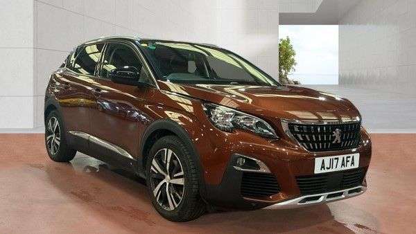 A 2017 PEUGEOT 3008 1.6 BlueHDi Allure SUV 5dr Diesel EAT Euro 6 (s/s) (120 ps) GREAT SERVICE H A 2017 PEUGEOT 3008 1.6 BlueHDi Allure SUV 5dr Diesel EAT Euro 6 (s/s) (120 ps) GREAT SERVICE H