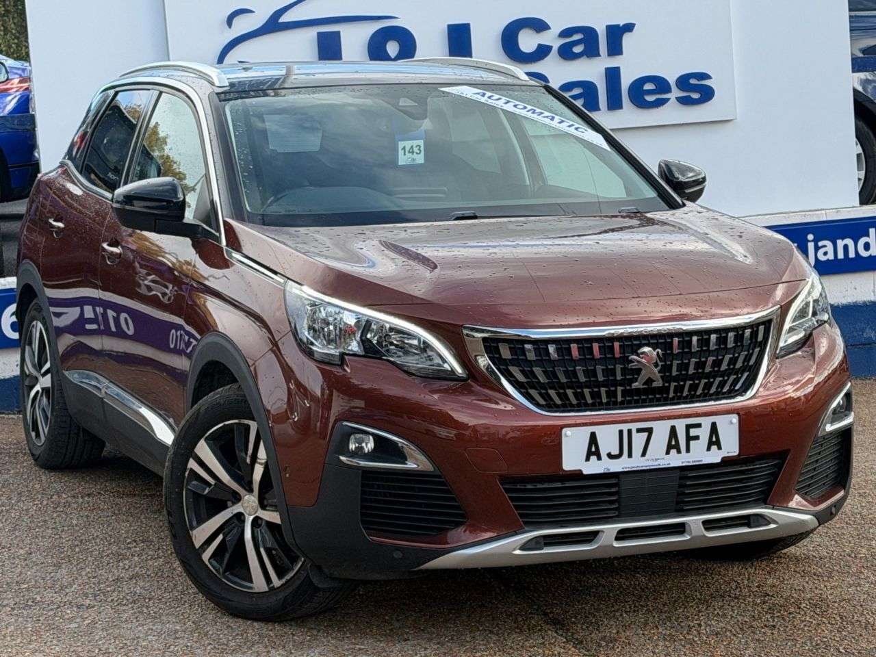 A 2017 PEUGEOT 3008 1.6 BlueHDi Allure SUV 5dr Diesel EAT Euro 6 (s/s) (120 ps) GREAT SERVICE H A 2017 PEUGEOT 3008 1.6 BlueHDi Allure SUV 5dr Diesel EAT Euro 6 (s/s) (120 ps) GREAT SERVICE H