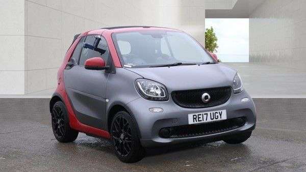 A 2017 SMART FORTWO 1.0 Prime Sport (Premium) Cabriolet 2dr Petrol Twinamic Euro 6 (s/s) (71 ps A 2017 SMART FORTWO 1.0 Prime Sport (Premium) Cabriolet 2dr Petrol Twinamic Euro 6 (s/s) (71 ps