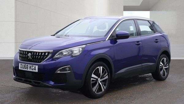 A 2018 PEUGEOT 3008 1.5 BlueHDi Active SUV 5dr Diesel EAT Euro 6 (s/s) (130 ps) GREAT SERVICE H A 2018 PEUGEOT 3008 1.5 BlueHDi Active SUV 5dr Diesel EAT Euro 6 (s/s) (130 ps) GREAT SERVICE H