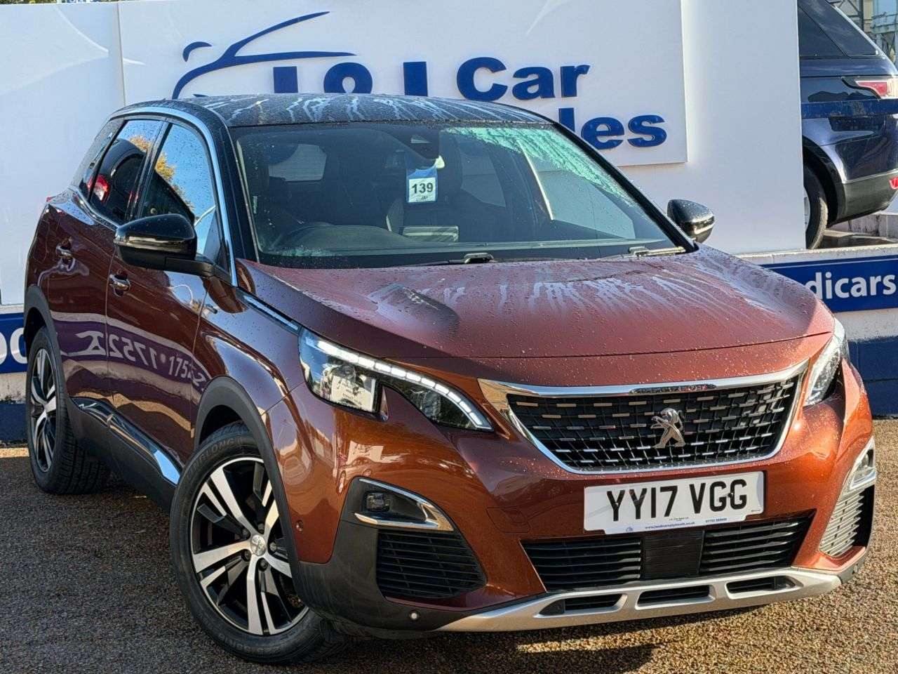 A 2017 PEUGEOT 3008 1.2 PureTech GT Line SUV 5dr Petrol Manual Euro 6 (s/s) (130 ps) GREAT SERV A 2017 PEUGEOT 3008 1.2 PureTech GT Line SUV 5dr Petrol Manual Euro 6 (s/s) (130 ps) GREAT SERV