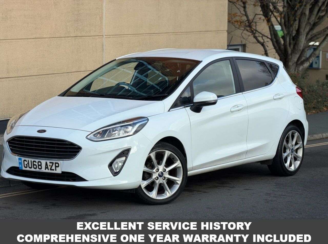 A 2018 FORD FIESTA 1.0T EcoBoost GPF Titanium Hatchback 5dr Petrol Manual Euro 6 (s/s) (125 ps A 2018 FORD FIESTA 1.0T EcoBoost GPF Titanium Hatchback 5dr Petrol Manual Euro 6 (s/s) (125 ps