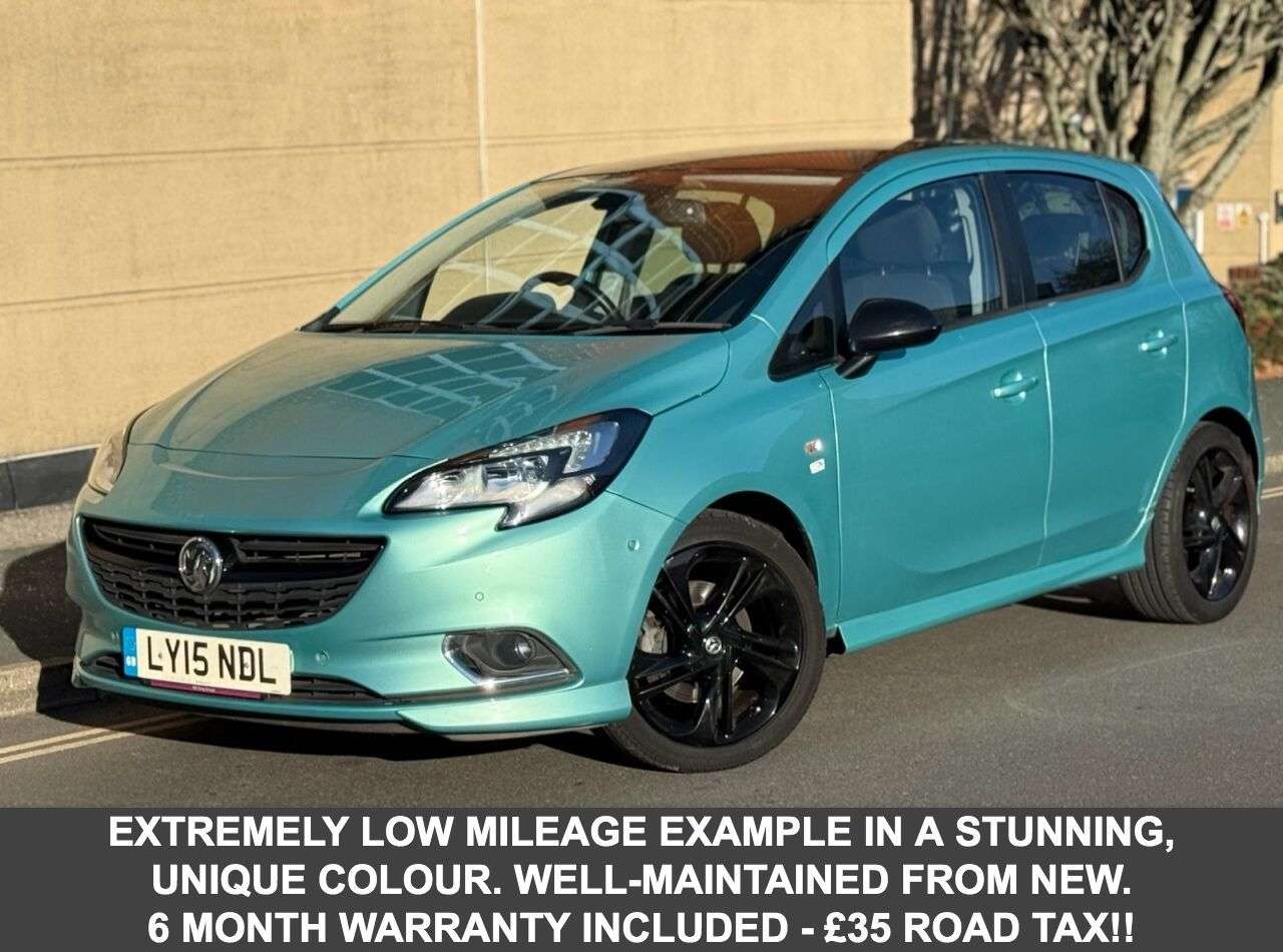 A 2015 VAUXHALL CORSA 1.0i Turbo ecoFLEX Limited Edition Hatchback 5dr Petrol Manual Euro 6 (s/s) A 2015 VAUXHALL CORSA 1.0i Turbo ecoFLEX Limited Edition Hatchback 5dr Petrol Manual Euro 6 (s/s)