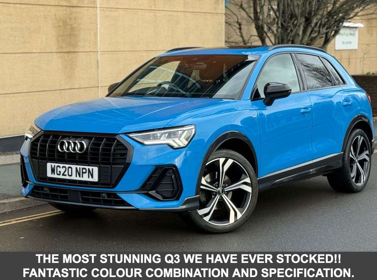A 2020 AUDI Q3 1.5 TFSI CoD 35 Edition 1 SUV 5dr Petrol Manual Euro 6 (s/s) (150 ps) A 2020 AUDI Q3 1.5 TFSI CoD 35 Edition 1 SUV 5dr Petrol Manual Euro 6 (s/s) (150 ps)