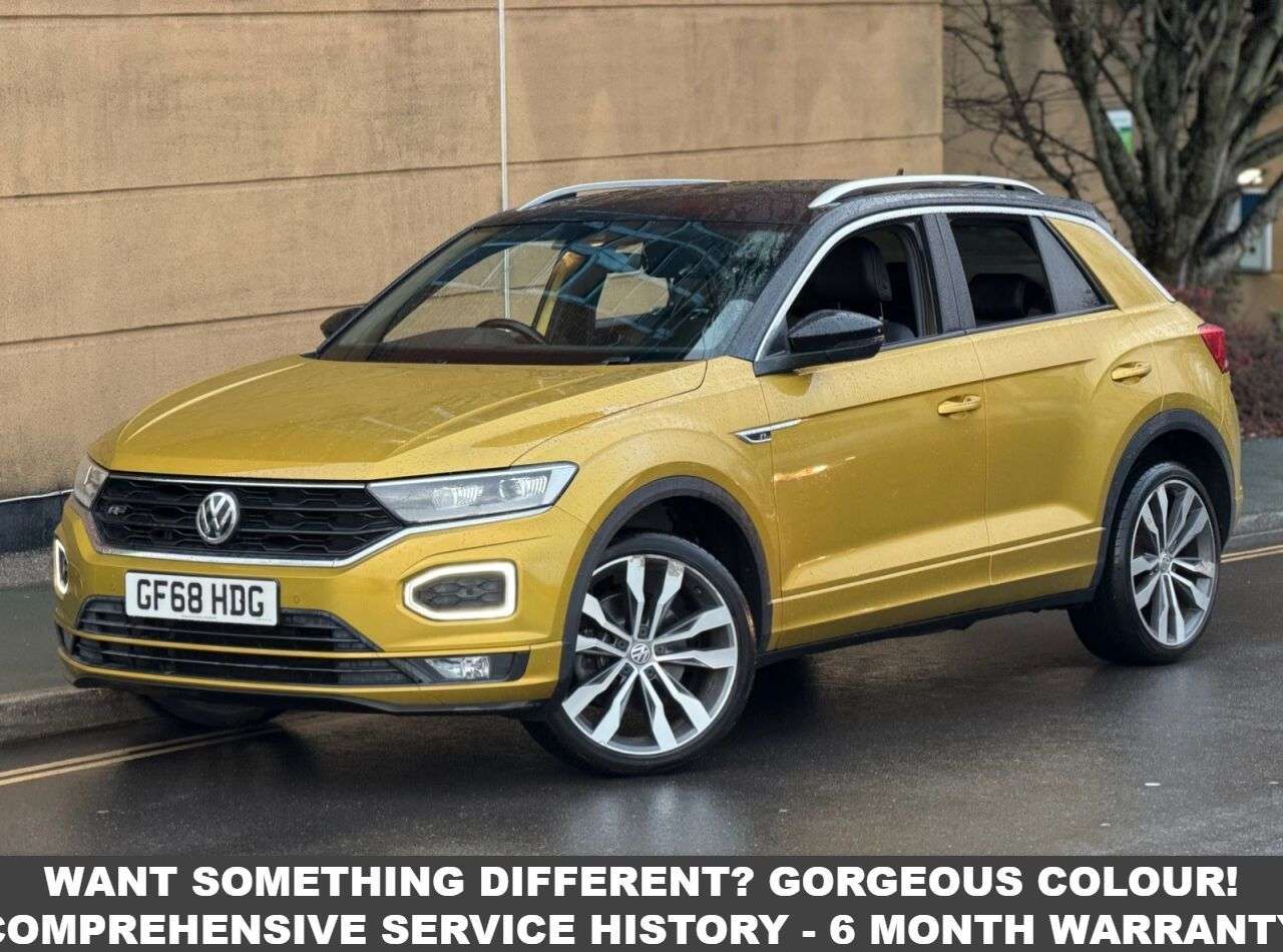 A 2018 VOLKSWAGEN T-ROC 1.5 TSI GPF EVO R-Line SUV 5dr Petrol Manual Euro 6 (s/s) (150 ps) A 2018 VOLKSWAGEN T-ROC 1.5 TSI GPF EVO R-Line SUV 5dr Petrol Manual Euro 6 (s/s) (150 ps)