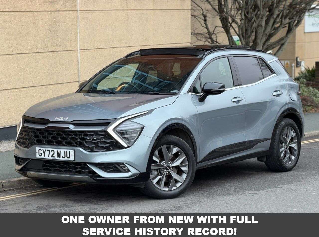 A 2023 KIA SPORTAGE 1.6 h T-GDi GT-Line S SUV 5dr Petrol Hybrid Auto Euro 6 (s/s) (226 bhp) A 2023 KIA SPORTAGE 1.6 h T-GDi GT-Line S SUV 5dr Petrol Hybrid Auto Euro 6 (s/s) (226 bhp)