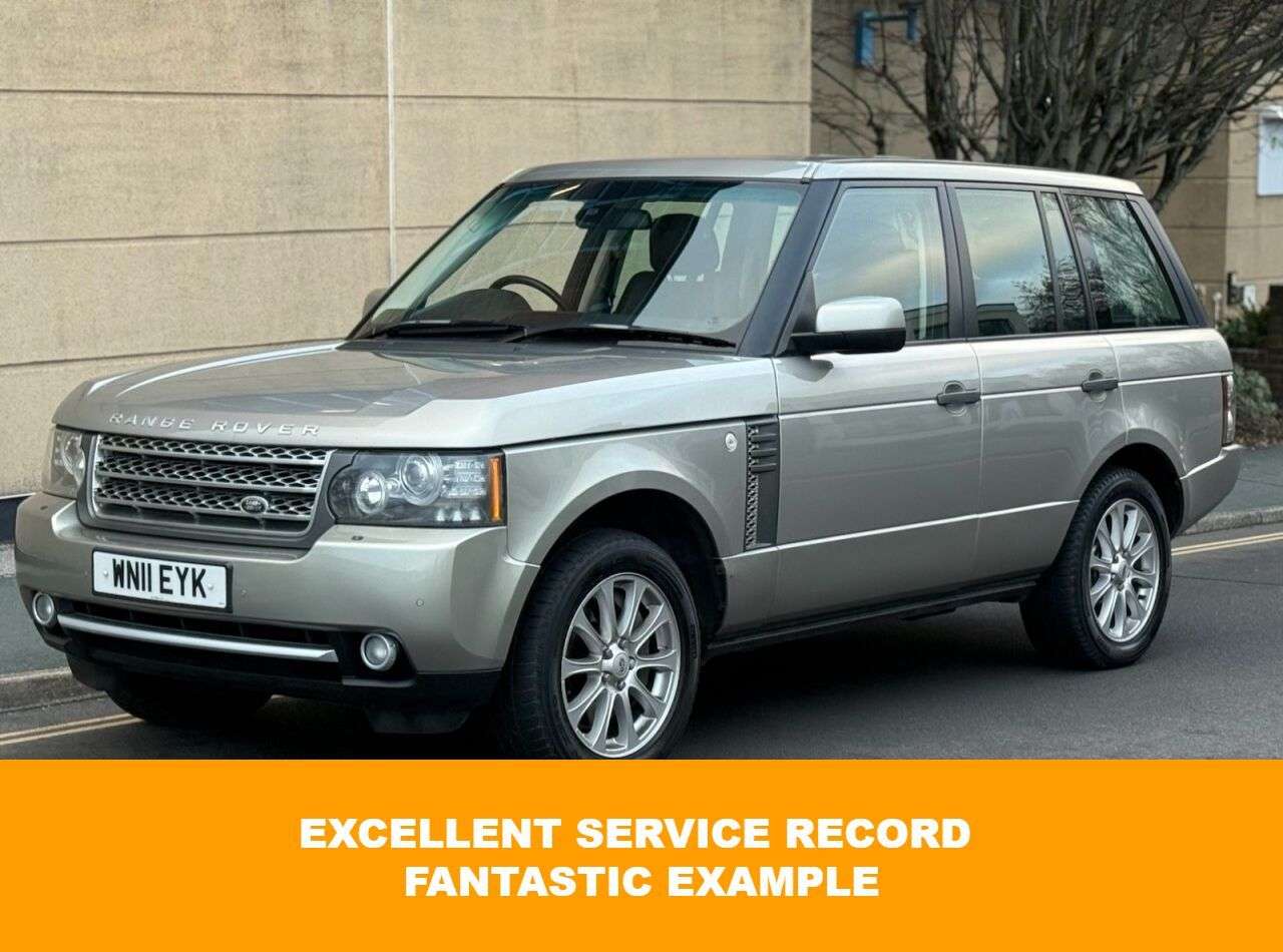 A 2011 LAND ROVER RANGE ROVER 4.4 TD V8 Vogue SUV 5dr Diesel Auto 4WD Euro 5 (313 bhp) A 2011 LAND ROVER RANGE ROVER 4.4 TD V8 Vogue SUV 5dr Diesel Auto 4WD Euro 5 (313 bhp)