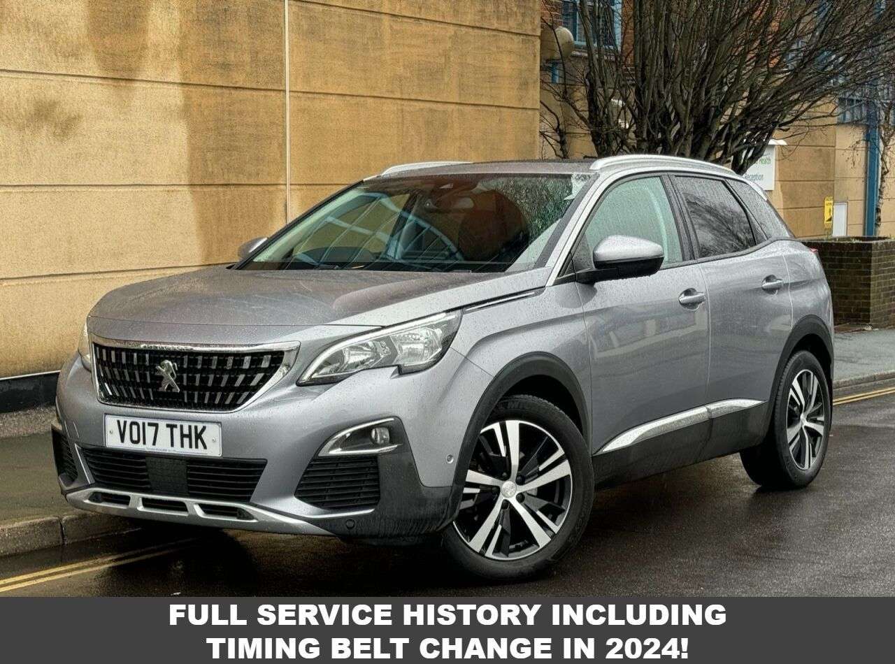 A 2017 PEUGEOT 3008 1.2 PureTech Allure SUV 5dr Petrol Manual Euro 6 (s/s) (130 ps) A 2017 PEUGEOT 3008 1.2 PureTech Allure SUV 5dr Petrol Manual Euro 6 (s/s) (130 ps)