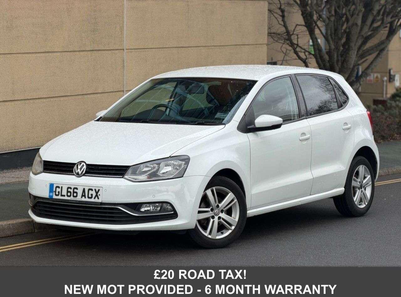 A 2016 VOLKSWAGEN POLO 1.0 BlueMotion Tech Match Hatchback 5dr Petrol Manual Euro 6 (s/s) (75 ps) A 2016 VOLKSWAGEN POLO 1.0 BlueMotion Tech Match Hatchback 5dr Petrol Manual Euro 6 (s/s) (75 ps)