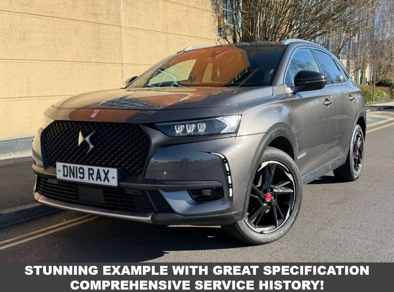 A 2019 DS AUTOMOBILES DS 7 CROSSBACK 1.6 PureTech Performance Line Crossback 5dr Petrol EAT8 Euro 6 (s/s) (180 p A 2019 DS AUTOMOBILES DS 7 CROSSBACK 1.6 PureTech Performance Line Crossback 5dr Petrol EAT8 Euro 6 (s/s) (180 p