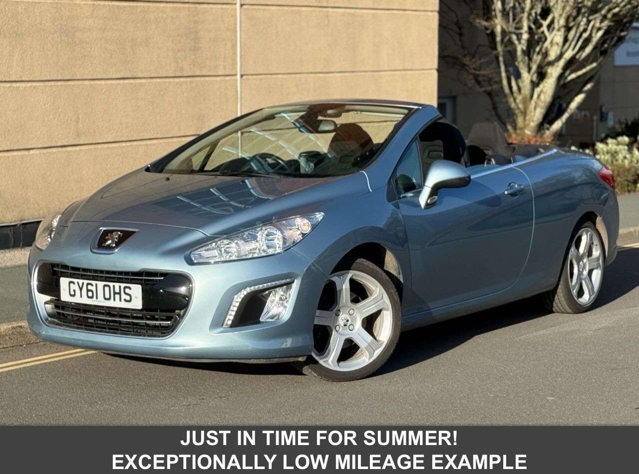 A 2011 PEUGEOT 308 CC 1.6 THP Active Convertible 2dr Petrol Manual Euro 5 (156 ps) A 2011 PEUGEOT 308 CC 1.6 THP Active Convertible 2dr Petrol Manual Euro 5 (156 ps)