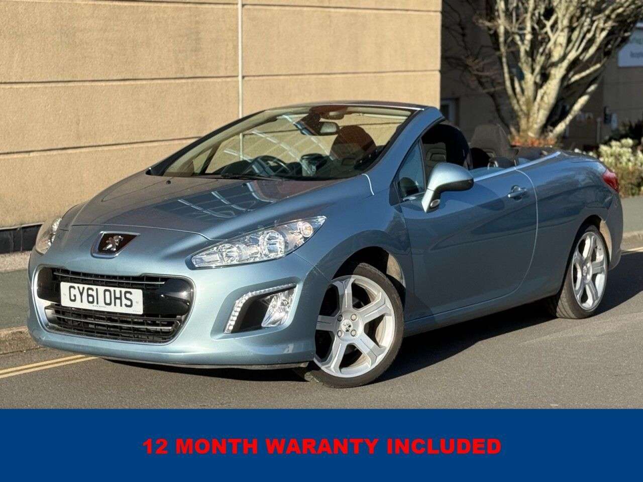 A 2011 PEUGEOT 308 CC 1.6 THP Active Convertible 2dr Petrol Manual Euro 5 (156 ps) A 2011 PEUGEOT 308 CC 1.6 THP Active Convertible 2dr Petrol Manual Euro 5 (156 ps)