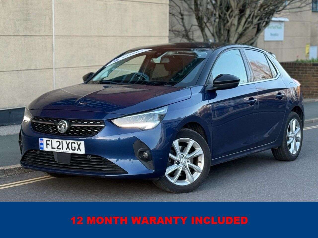 A 2021 VAUXHALL CORSA 1.2 Turbo Elite Nav Hatchback 5dr Petrol Auto Euro 6 (s/s) (100 ps) A 2021 VAUXHALL CORSA 1.2 Turbo Elite Nav Hatchback 5dr Petrol Auto Euro 6 (s/s) (100 ps)