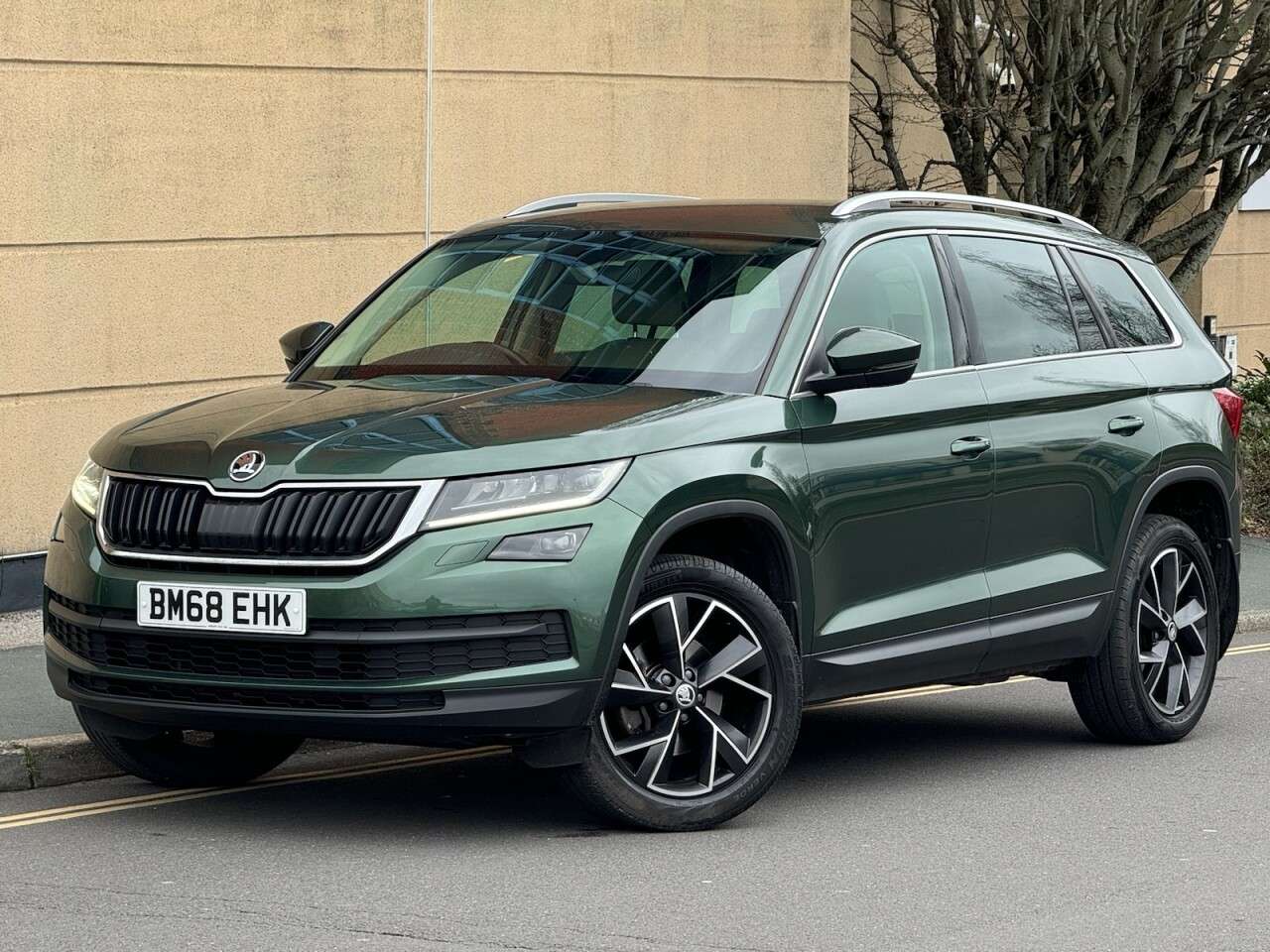 A 2019 SKODA KODIAQ 1.5 TSI ACT Edition SUV 5dr Petrol DSG Euro 6 (s/s) (7 Seat) (150 ps) A 2019 SKODA KODIAQ 1.5 TSI ACT Edition SUV 5dr Petrol DSG Euro 6 (s/s) (7 Seat) (150 ps)