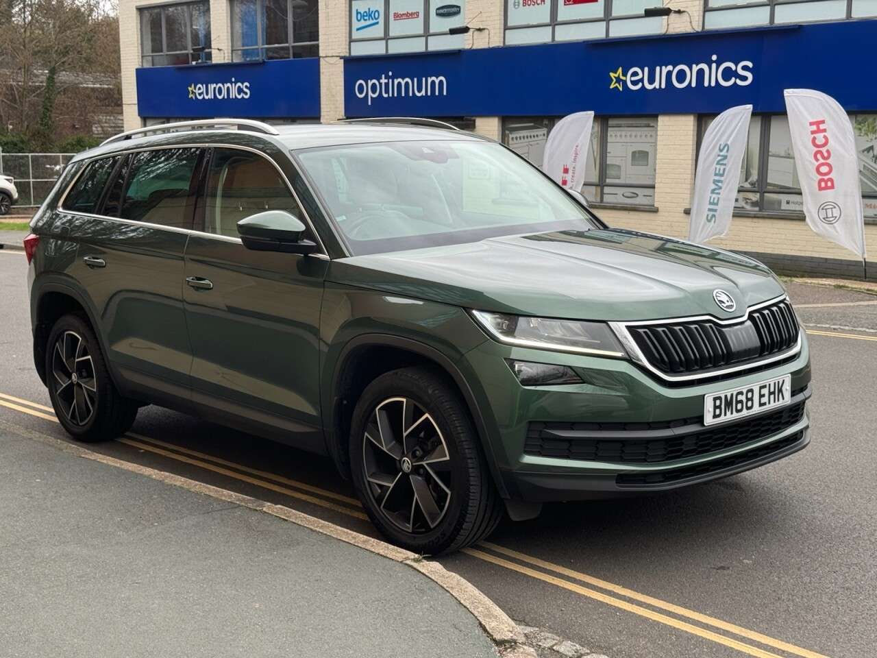 A 2019 SKODA KODIAQ 1.5 TSI ACT Edition SUV 5dr Petrol DSG Euro 6 (s/s) (7 Seat) (150 ps) A 2019 SKODA KODIAQ 1.5 TSI ACT Edition SUV 5dr Petrol DSG Euro 6 (s/s) (7 Seat) (150 ps)