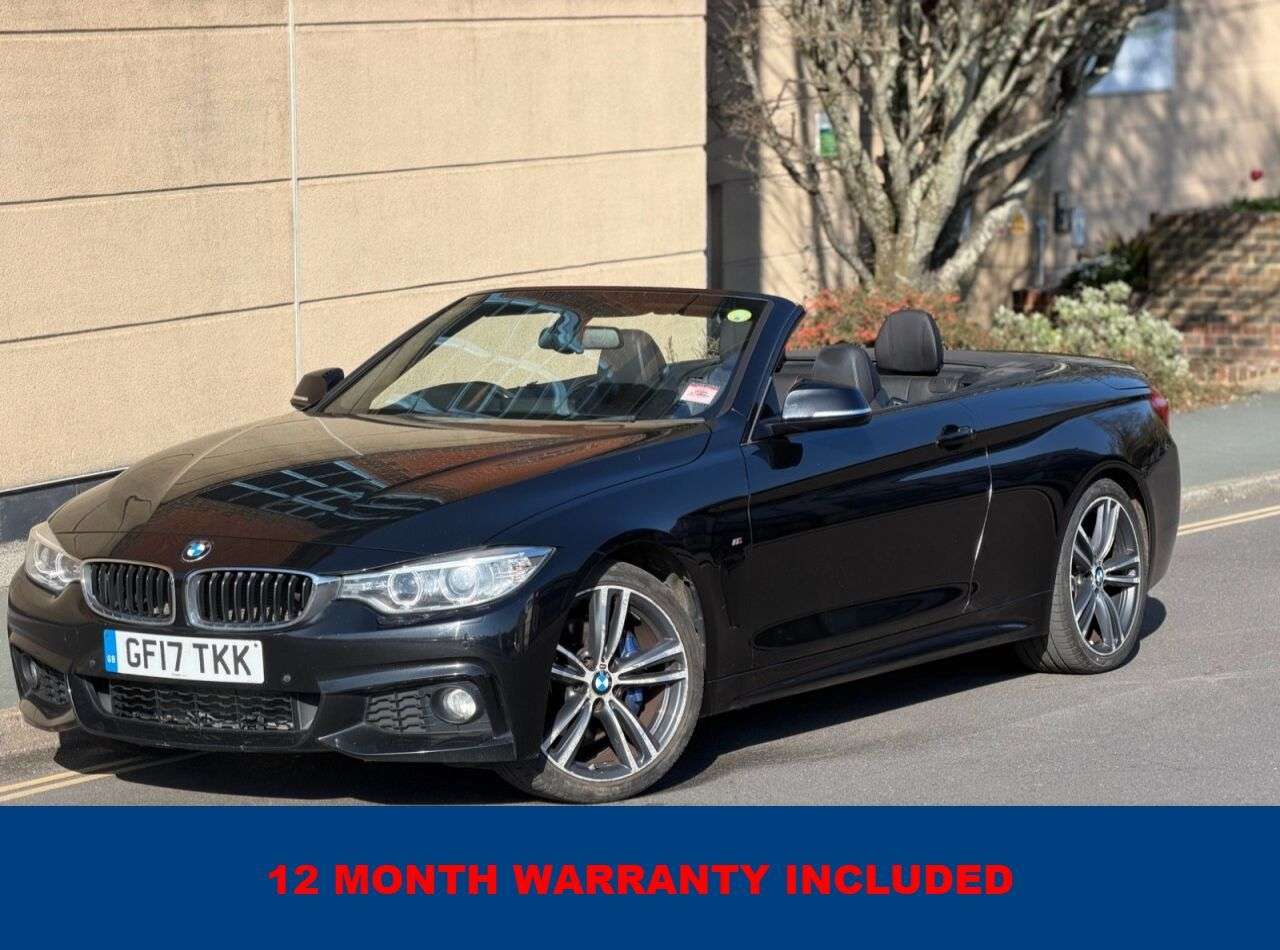 A 2017 BMW 4 SERIES 2.0 420d M Sport Convertible 2dr Diesel Auto Euro 6 (s/s) (190 ps) A 2017 BMW 4 SERIES 2.0 420d M Sport Convertible 2dr Diesel Auto Euro 6 (s/s) (190 ps)
