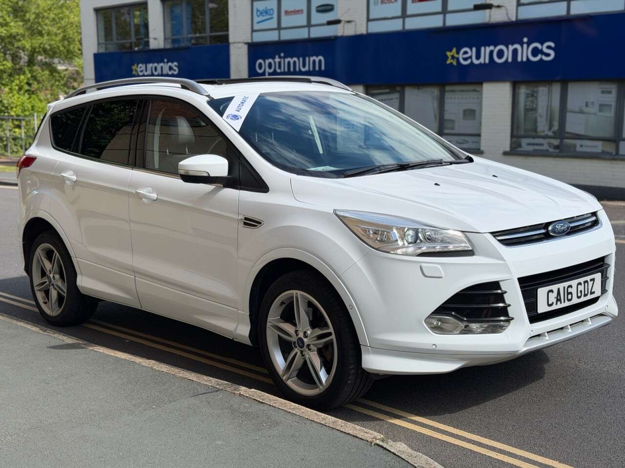 A 2016 FORD KUGA 1.5T EcoBoost Titanium X Sport SUV 5dr Petrol Auto AWD Euro 6 (s/s) (182 ps A 2016 FORD KUGA 1.5T EcoBoost Titanium X Sport SUV 5dr Petrol Auto AWD Euro 6 (s/s) (182 ps