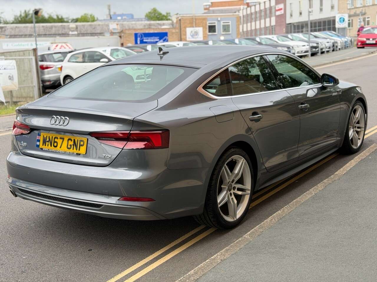 A 2017 AUDI A5 2.0 TDI S line Sportback 5dr Diesel S Tronic Euro 6 (s/s) (150 ps) A 2017 AUDI A5 2.0 TDI S line Sportback 5dr Diesel S Tronic Euro 6 (s/s) (150 ps)