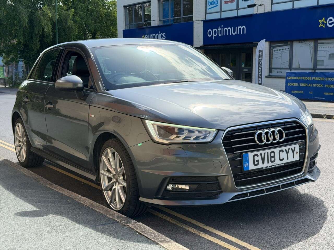A 2018 AUDI A1 1.4 TFSI S line Sportback 5dr Petrol Manual Euro 6 (s/s) (Nav) (125 ps) A 2018 AUDI A1 1.4 TFSI S line Sportback 5dr Petrol Manual Euro 6 (s/s) (Nav) (125 ps)