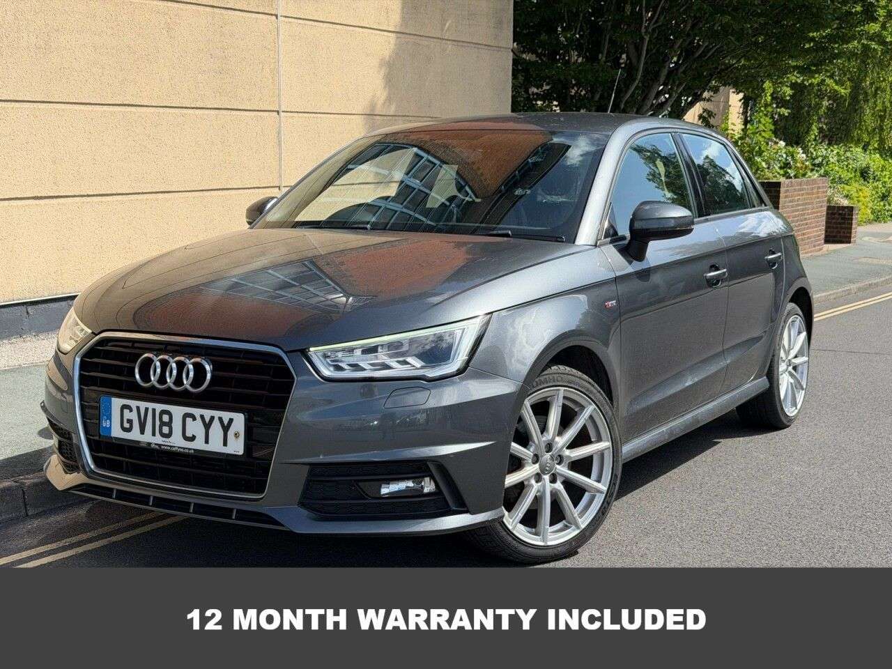 A 2018 AUDI A1 1.4 TFSI S line Sportback 5dr Petrol Manual Euro 6 (s/s) (Nav) (125 ps) A 2018 AUDI A1 1.4 TFSI S line Sportback 5dr Petrol Manual Euro 6 (s/s) (Nav) (125 ps)