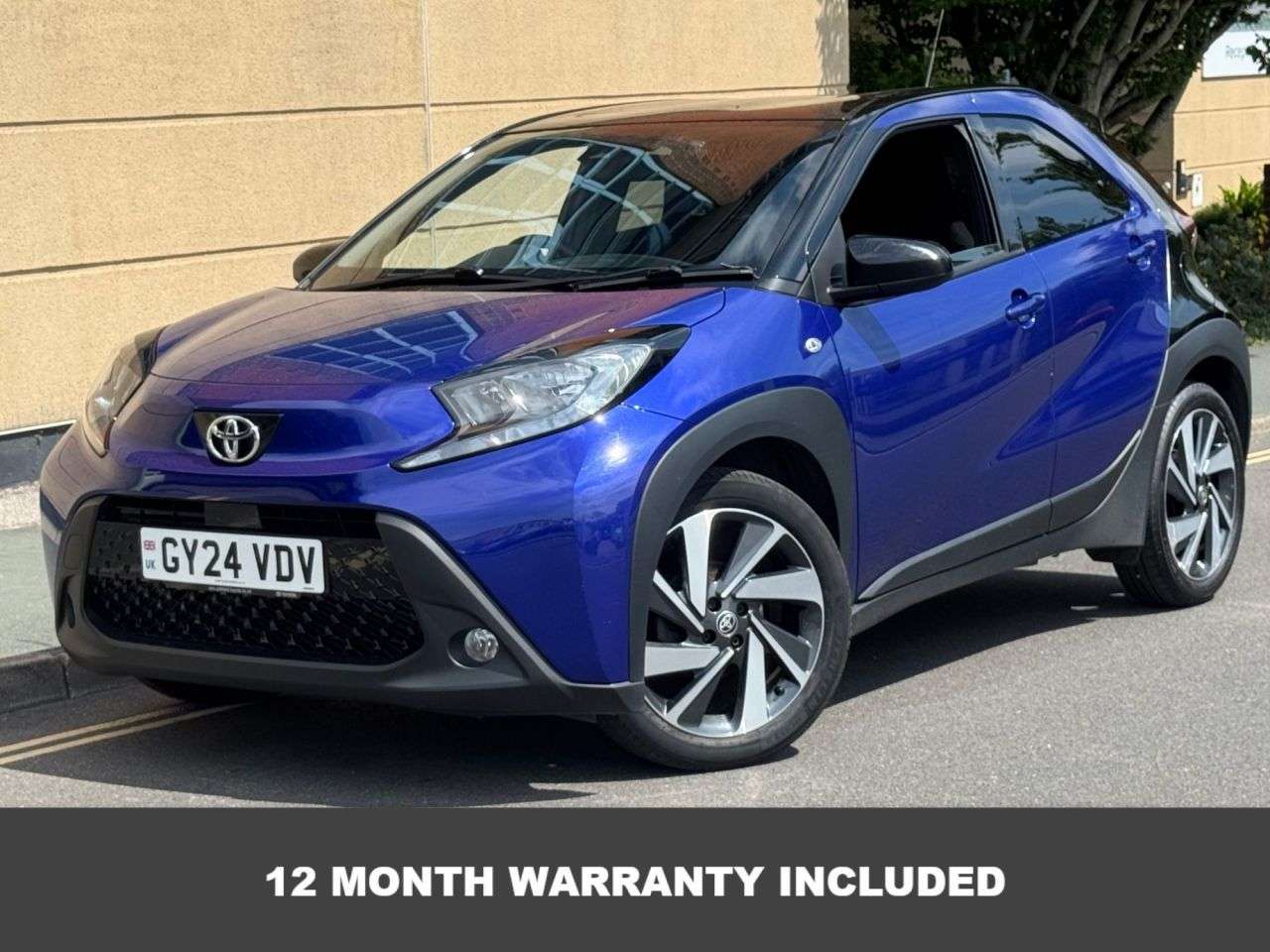 A 2024 TOYOTA AYGO X 1.0 VVT-i Edge Hatchback 5dr Petrol Manual Euro 6 (s/s) (72 ps) A 2024 TOYOTA AYGO X 1.0 VVT-i Edge Hatchback 5dr Petrol Manual Euro 6 (s/s) (72 ps)