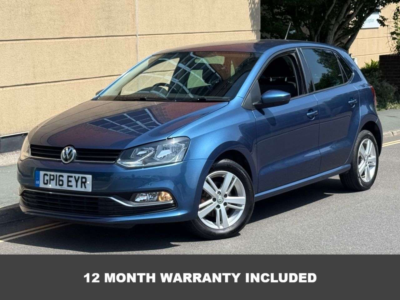 A 2016 VOLKSWAGEN POLO 1.2 TSI BlueMotion Tech Match Hatchback 5dr Petrol Manual Euro 6 (s/s) (90 A 2016 VOLKSWAGEN POLO 1.2 TSI BlueMotion Tech Match Hatchback 5dr Petrol Manual Euro 6 (s/s) (90
