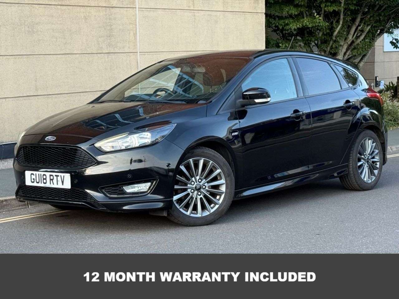 A 2018 FORD FOCUS 1.0T EcoBoost ST-Line Hatchback 5dr Petrol Manual Euro 6 (s/s) (140 ps) A 2018 FORD FOCUS 1.0T EcoBoost ST-Line Hatchback 5dr Petrol Manual Euro 6 (s/s) (140 ps)