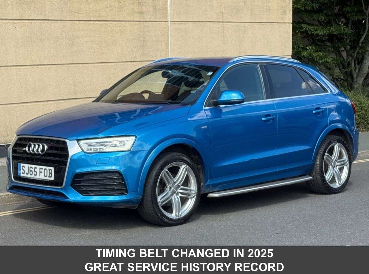 A 2015 AUDI Q3 2.0 TDI S line Plus SUV 5dr Diesel Manual quattro Euro 6 (s/s) (184 ps) A 2015 AUDI Q3 2.0 TDI S line Plus SUV 5dr Diesel Manual quattro Euro 6 (s/s) (184 ps)