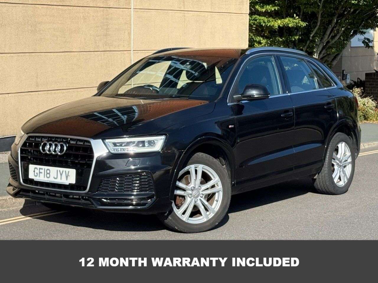 A 2018 AUDI Q3 2.0 TDI S line Edition SUV 5dr Diesel Manual Euro 6 (s/s) (150 ps) Sat-Nav, A 2018 AUDI Q3 2.0 TDI S line Edition SUV 5dr Diesel Manual Euro 6 (s/s) (150 ps) Sat-Nav,