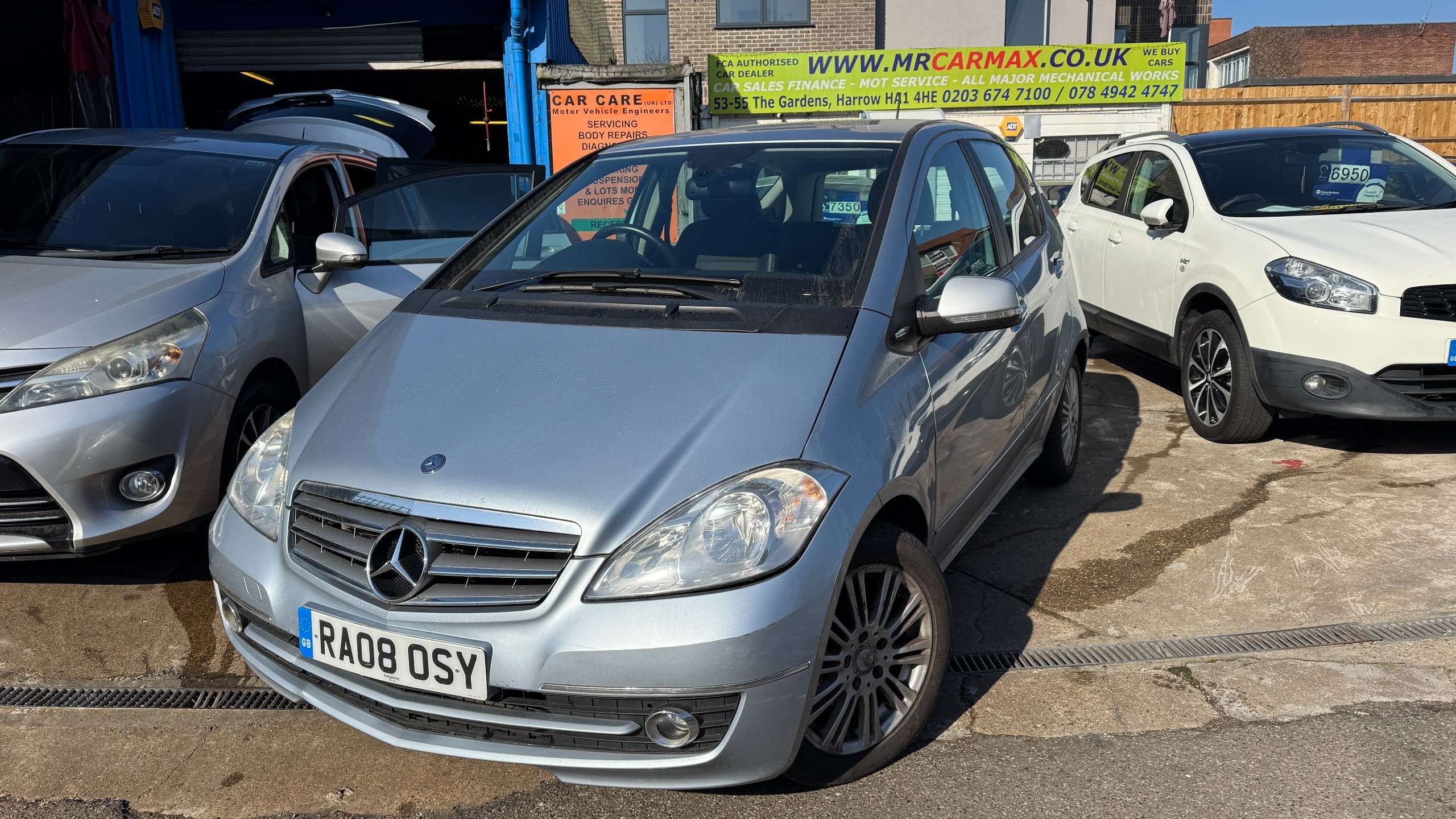A 2008 MERCEDES-BENZ A CLASS 1.5 A150 Elegance SE Hatchback 5dr Petrol CVT (162 g/km, 95 bhp) A 2008 MERCEDES-BENZ A CLASS 1.5 A150 Elegance SE Hatchback 5dr Petrol CVT (162 g/km, 95 bhp)