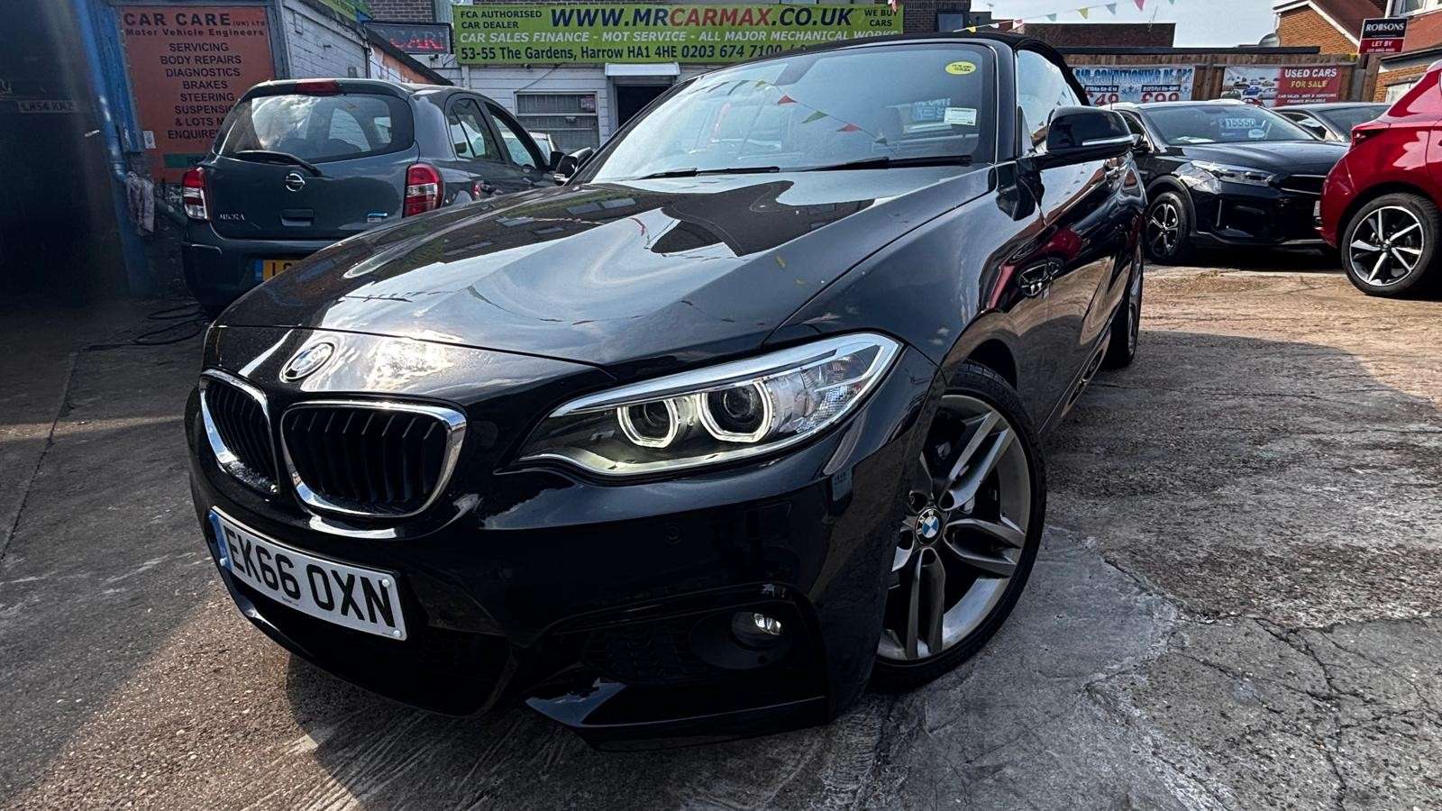 A 2016 BMW 2 SERIES 2.0 220i M Sport Convertible 2dr Petrol Auto Euro 6 (s/s) (184 ps) A 2016 BMW 2 SERIES 2.0 220i M Sport Convertible 2dr Petrol Auto Euro 6 (s/s) (184 ps)
