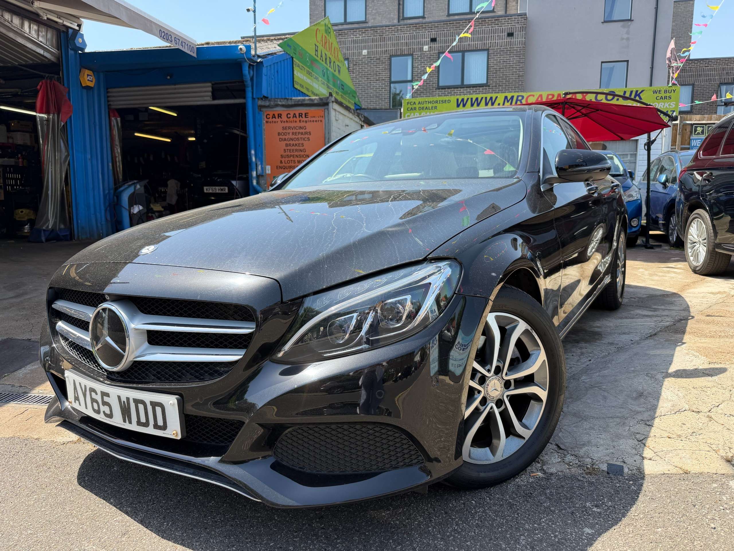 A 2015 MERCEDES-BENZ C CLASS 2.0 C200 Sport (Premium Plus) Saloon 4dr Petrol 7G-Tronic+ Euro 6 (s/s) (184 ps) A 2015 MERCEDES-BENZ C CLASS 2.0 C200 Sport (Premium Plus) Saloon 4dr Petrol 7G-Tronic+ Euro 6 (s/s) (184 ps)