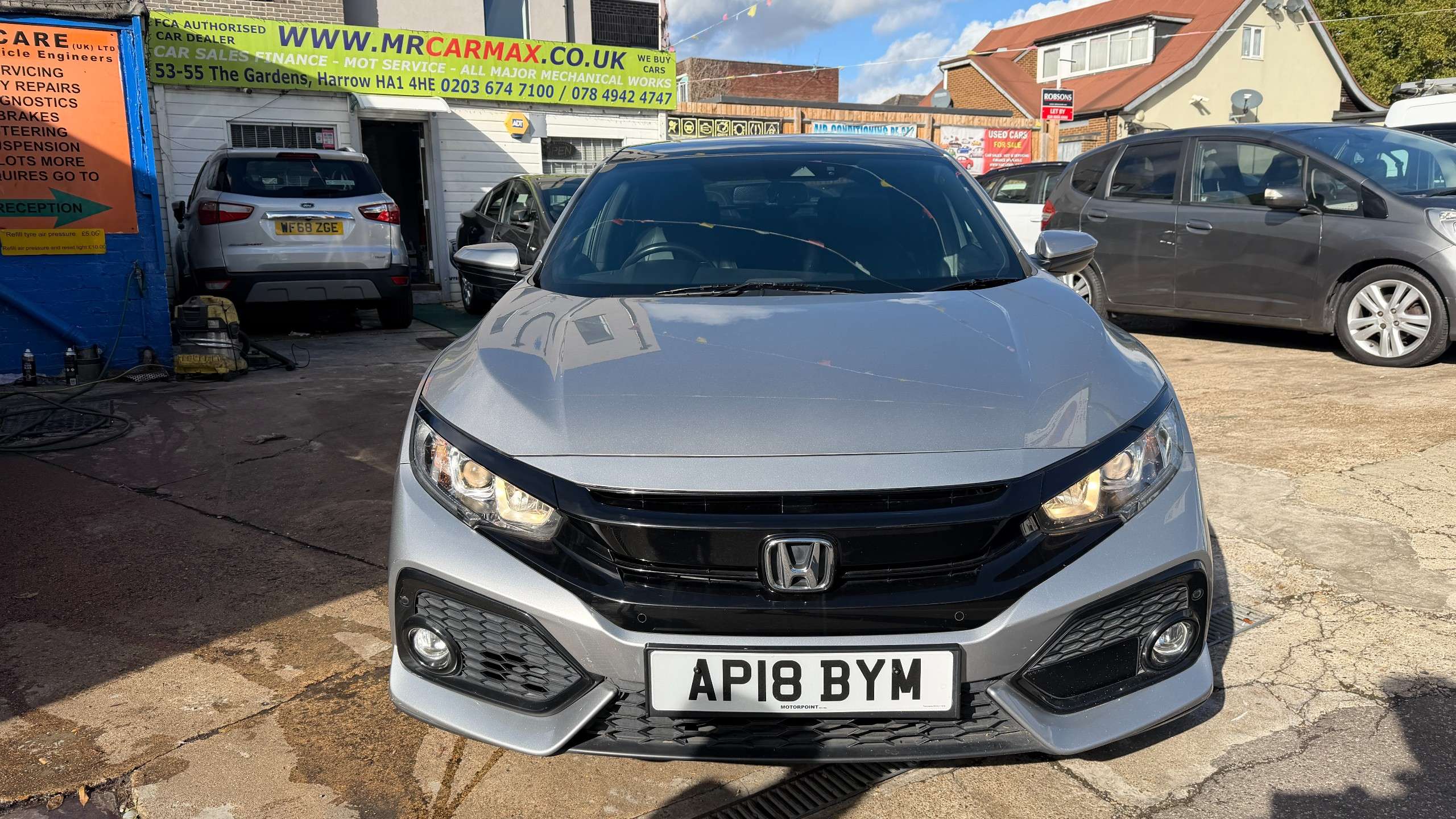 A 2018 HONDA CIVIC 1.0 VTEC Turbo EX Hatchback 5dr Petrol CVT Euro 6 (s/s) (126 ps) A 2018 HONDA CIVIC 1.0 VTEC Turbo EX Hatchback 5dr Petrol CVT Euro 6 (s/s) (126 ps)