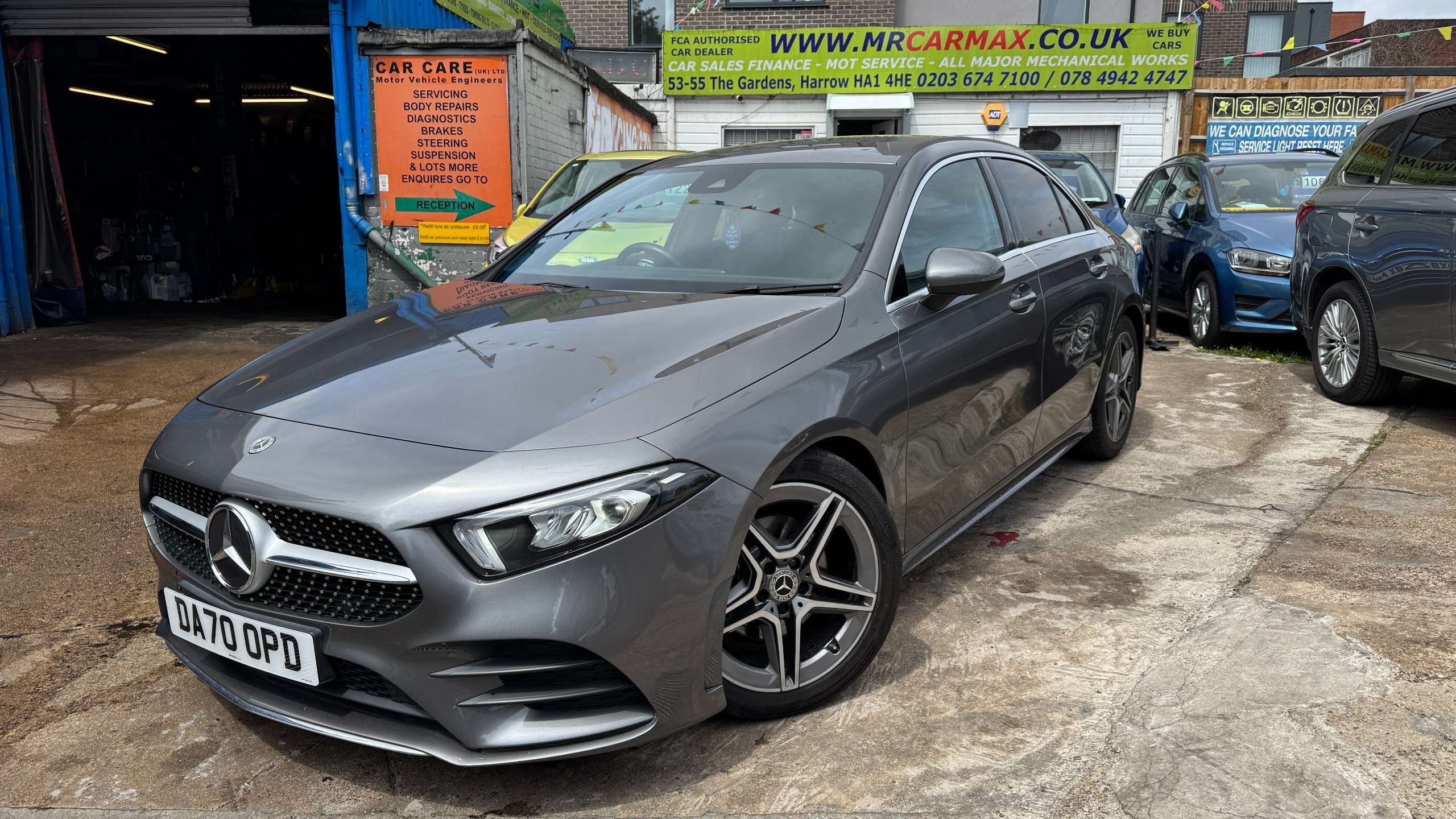 A 2020 MERCEDES-BENZ A CLASS 1.3 A200 AMG Line Saloon 4dr Petrol 7G-DCT Euro 6 (s/s) (163 ps) A 2020 MERCEDES-BENZ A CLASS 1.3 A200 AMG Line Saloon 4dr Petrol 7G-DCT Euro 6 (s/s) (163 ps)
