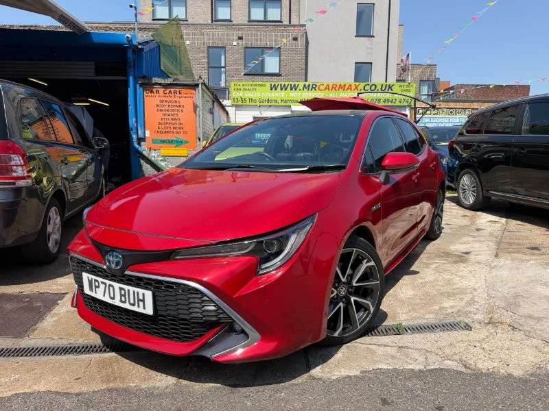 A 2021 TOYOTA COROLLA 2.0 VVT-h GPF Excel Hatchback 5dr Petrol Hybrid CVT Euro 6 (s/s) (184 ps) A 2021 TOYOTA COROLLA 2.0 VVT-h GPF Excel Hatchback 5dr Petrol Hybrid CVT Euro 6 (s/s) (184 ps)