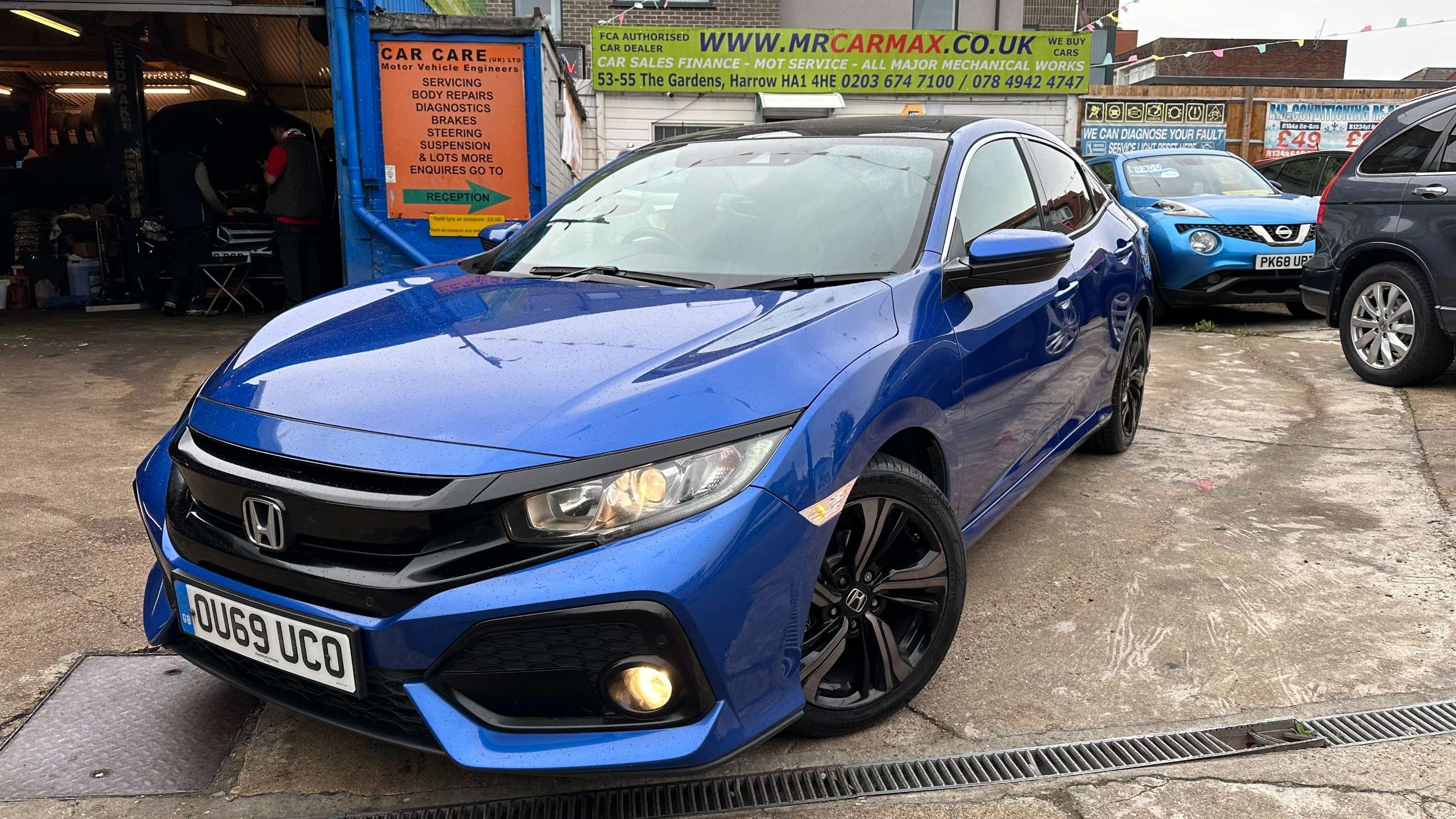 A 2019 HONDA CIVIC 1.0 VTEC Turbo EX Hatchback 5dr Petrol CVT Euro 6 (s/s) (126 ps) A 2019 HONDA CIVIC 1.0 VTEC Turbo EX Hatchback 5dr Petrol CVT Euro 6 (s/s) (126 ps)