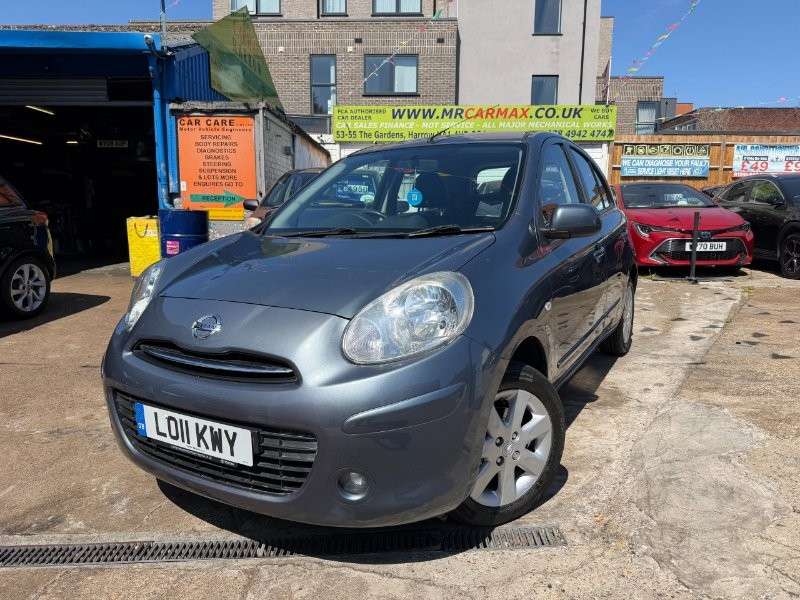A 2011 NISSAN MICRA 1.2 12V Acenta Hatchback 5dr Petrol CVT Euro 5 (80 ps) A 2011 NISSAN MICRA 1.2 12V Acenta Hatchback 5dr Petrol CVT Euro 5 (80 ps)