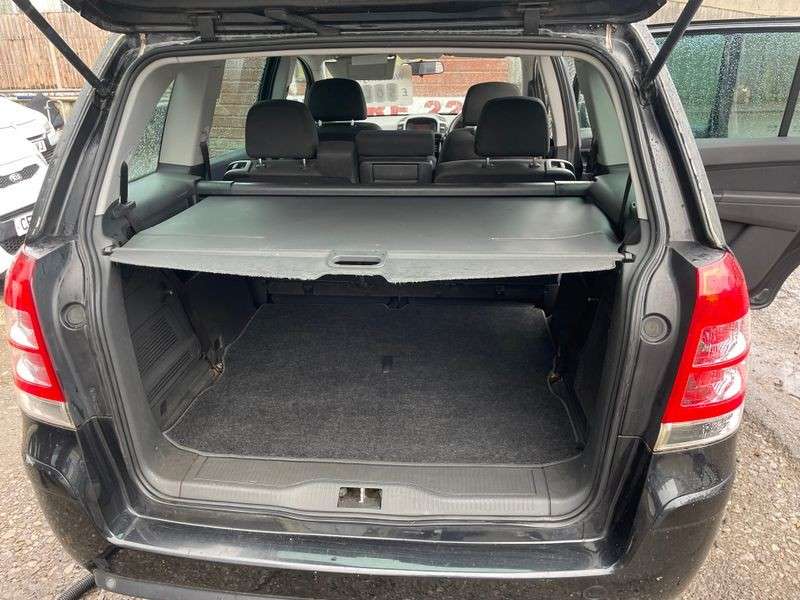 2012 VAUXHALL ZAFIRA 2012 VAUXHALL ZAFIRA