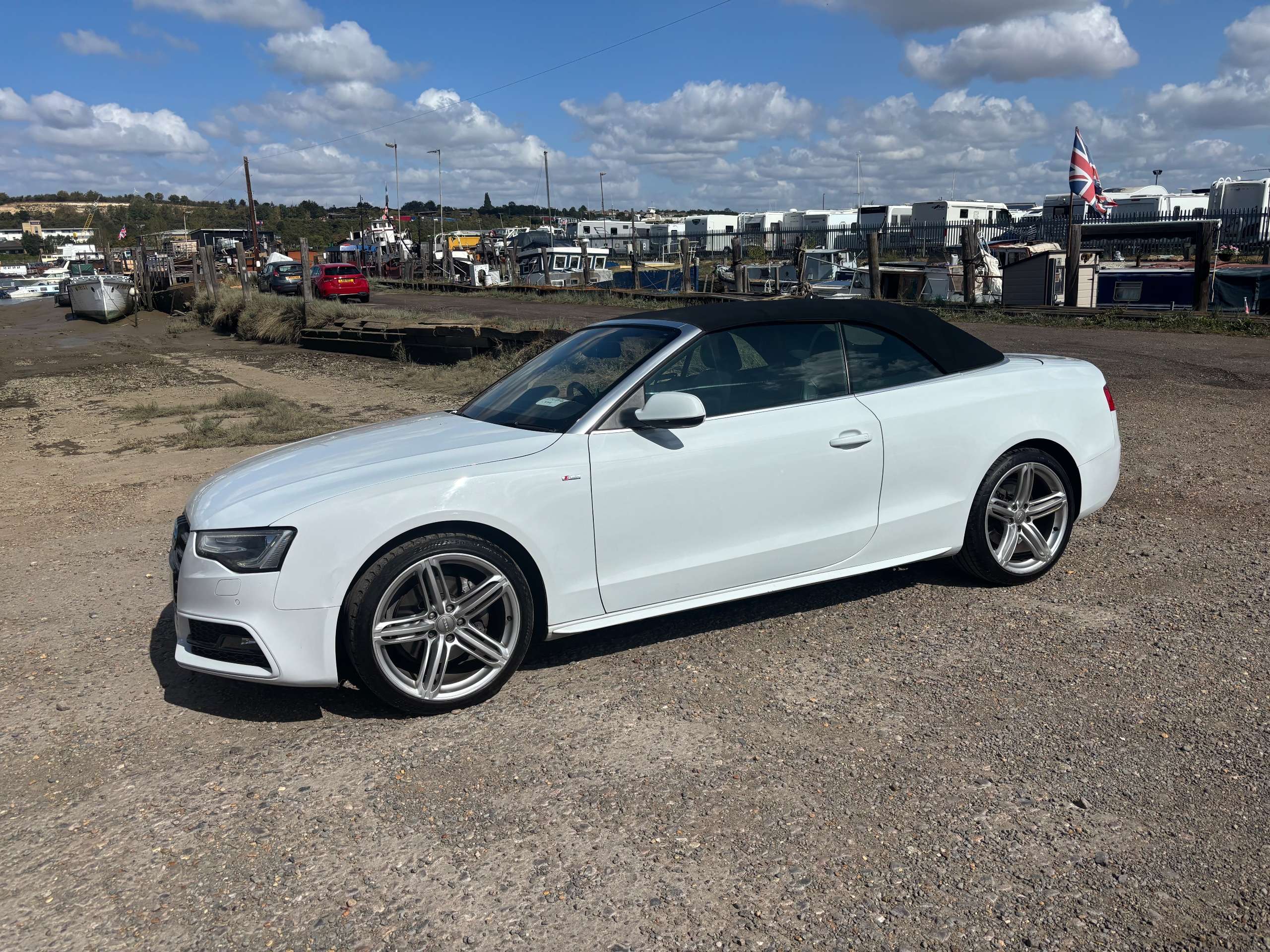 A 2012 AUDI A5 CABRIOLET 2.0 TFSI S line Convertible 2dr Petrol Multitronic Euro 5 (s/s) (211 ps) A 2012 AUDI A5 CABRIOLET 2.0 TFSI S line Convertible 2dr Petrol Multitronic Euro 5 (s/s) (211 ps)