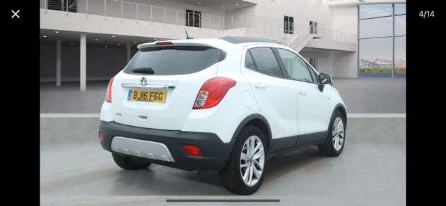 A 2016 VAUXHALL MOKKA 1.6i Exclusiv SUV 5dr Petrol Manual 2WD Euro 6 (s/s) (115 ps) A 2016 VAUXHALL MOKKA 1.6i Exclusiv SUV 5dr Petrol Manual 2WD Euro 6 (s/s) (115 ps)