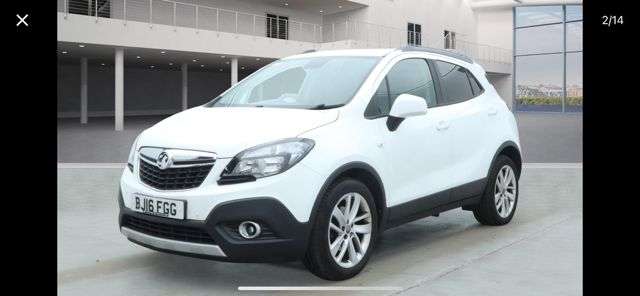 A 2016 VAUXHALL MOKKA 1.6i Exclusiv SUV 5dr Petrol Manual 2WD Euro 6 (s/s) (115 ps) A 2016 VAUXHALL MOKKA 1.6i Exclusiv SUV 5dr Petrol Manual 2WD Euro 6 (s/s) (115 ps)