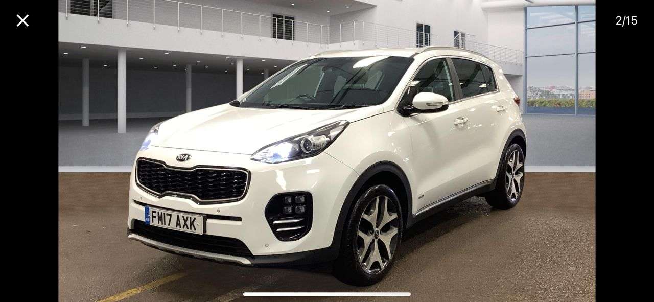 A 2017 KIA SPORTAGE 2.0 CRDi GT-Line SUV 5dr Diesel Manual AWD Euro 6 (134 bhp) A 2017 KIA SPORTAGE 2.0 CRDi GT-Line SUV 5dr Diesel Manual AWD Euro 6 (134 bhp)