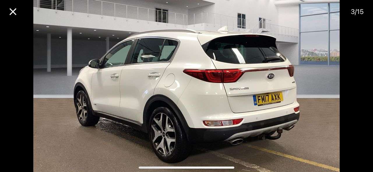 A 2017 KIA SPORTAGE 2.0 CRDi GT-Line SUV 5dr Diesel Manual AWD Euro 6 (134 bhp) A 2017 KIA SPORTAGE 2.0 CRDi GT-Line SUV 5dr Diesel Manual AWD Euro 6 (134 bhp)