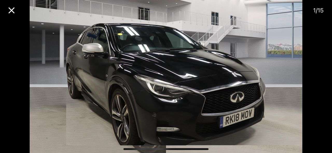 A 2018 INFINITI Q30 2.0T Sport InTouch Hatchback 5dr Petrol DCT AWD Euro 6 (s/s) (211 ps) A 2018 INFINITI Q30 2.0T Sport InTouch Hatchback 5dr Petrol DCT AWD Euro 6 (s/s) (211 ps)