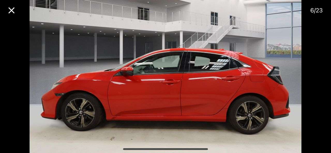 A 2017 HONDA CIVIC 1.0 VTEC Turbo SR Hatchback 5dr Petrol Manual Euro 6 (s/s) (129 ps) A 2017 HONDA CIVIC 1.0 VTEC Turbo SR Hatchback 5dr Petrol Manual Euro 6 (s/s) (129 ps)